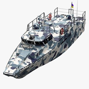 3D Combat Boat