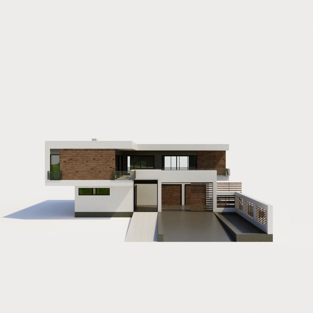 현대 빌라 3D 모델 - TurboSquid 1450112