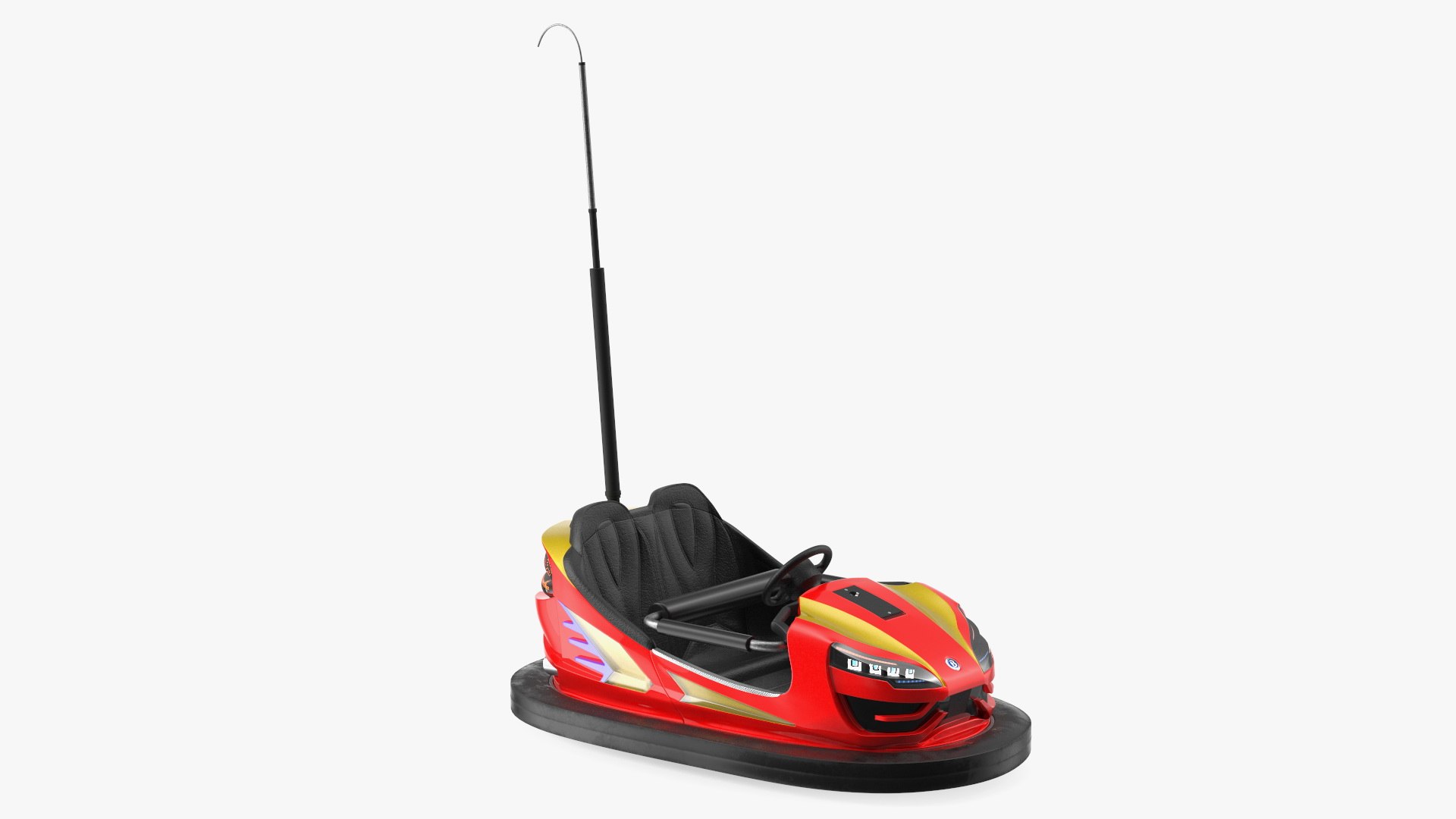 Bertazzon Bumper Car Electric Red 3D model preview