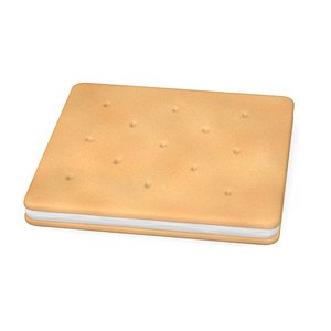 biscuit filled 3d model