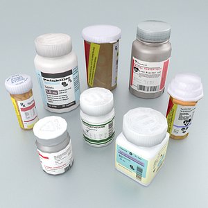 bottle pill model
