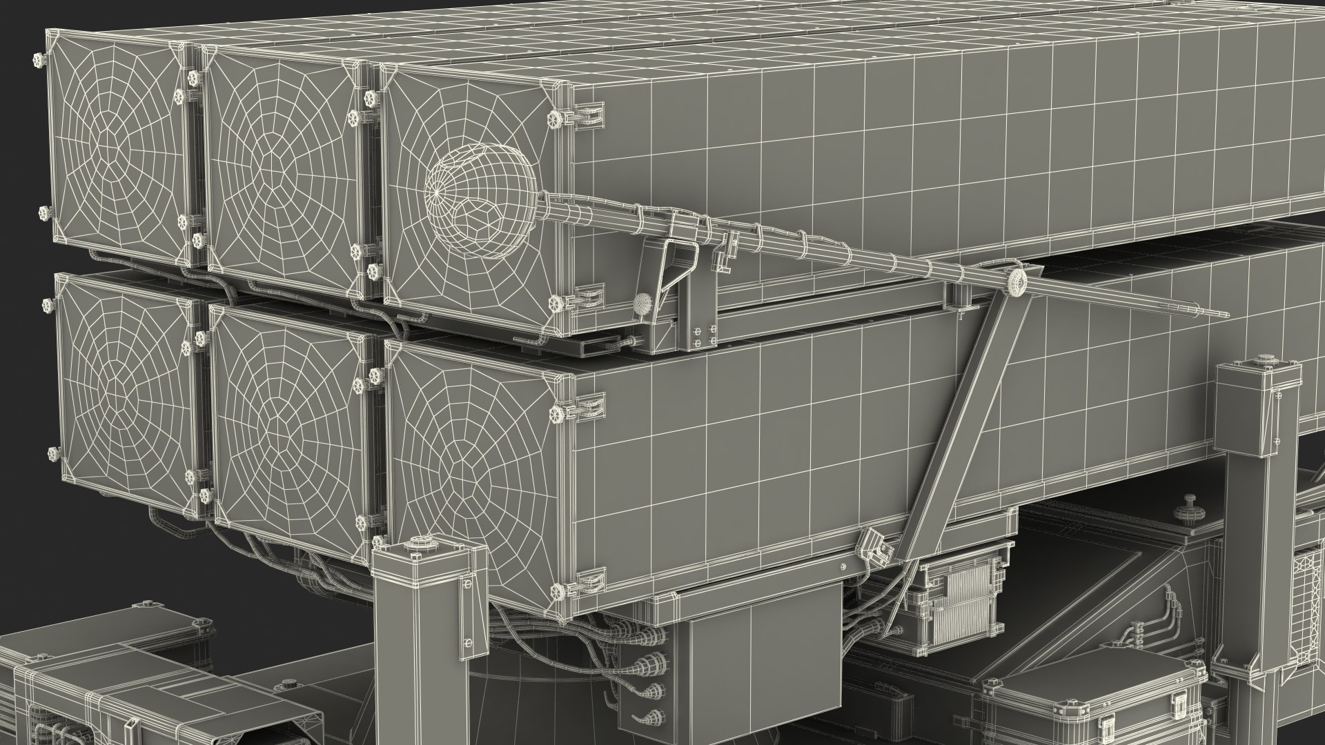 NASAMS Air Defense System Camouflage 3D model https://p.turbosquid.com/ts-thumb/GT/9DCgXe/WD/nasamsairdefensesystemcamouflage3dmodel027/jpg/1662797774/1920x1080/fit_q87/5ca8147da532a9304510497080153583e457fb05/nasamsairdefensesystemcamouflage3dmodel027.jpg