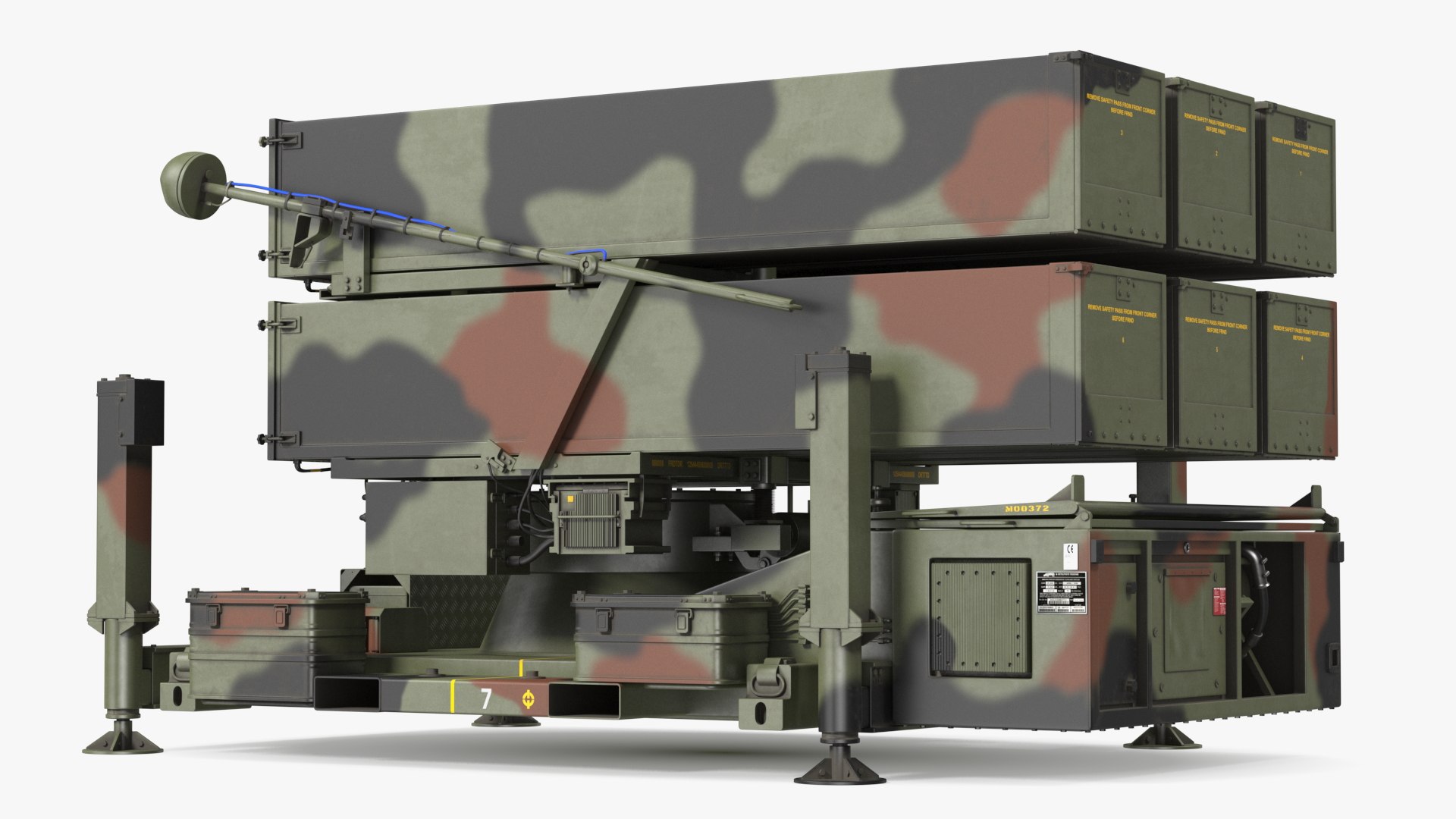 NASAMS Air Defense System Camouflage 3D model https://p.turbosquid.com/ts-thumb/GT/9DCgXe/iD/nasamsairdefensesystemcamouflage3dmodel007/jpg/1662797701/1920x1080/fit_q87/a7a2324e7a40052385e5824f605635a1e11ecd86/nasamsairdefensesystemcamouflage3dmodel007.jpg