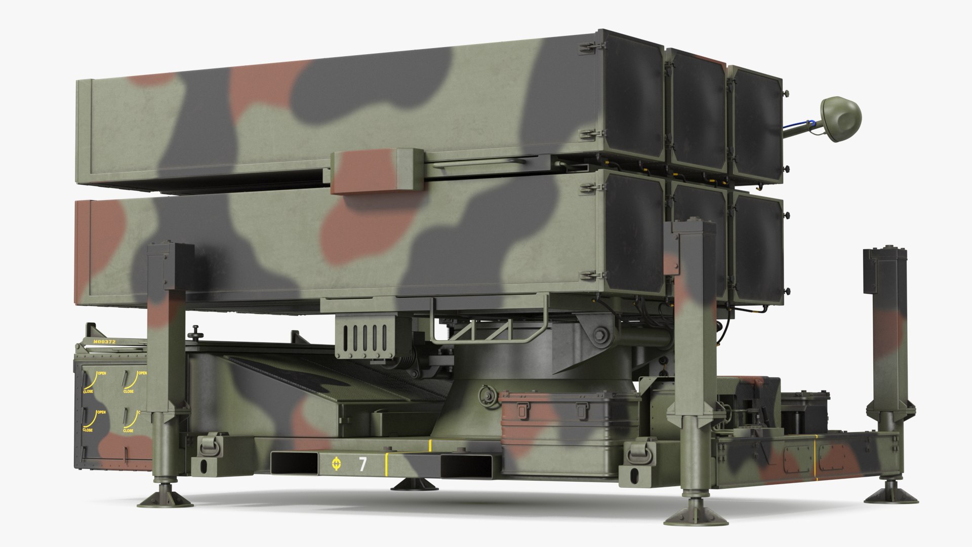 NASAMS Air Defense System Camouflage 3D model https://p.turbosquid.com/ts-thumb/GT/9DCgXe/mR/nasamsairdefensesystemcamouflage3dmodel008/jpg/1662797705/1920x1080/fit_q87/6848e59e58dc005160e56107488ec1a757d05555/nasamsairdefensesystemcamouflage3dmodel008.jpg