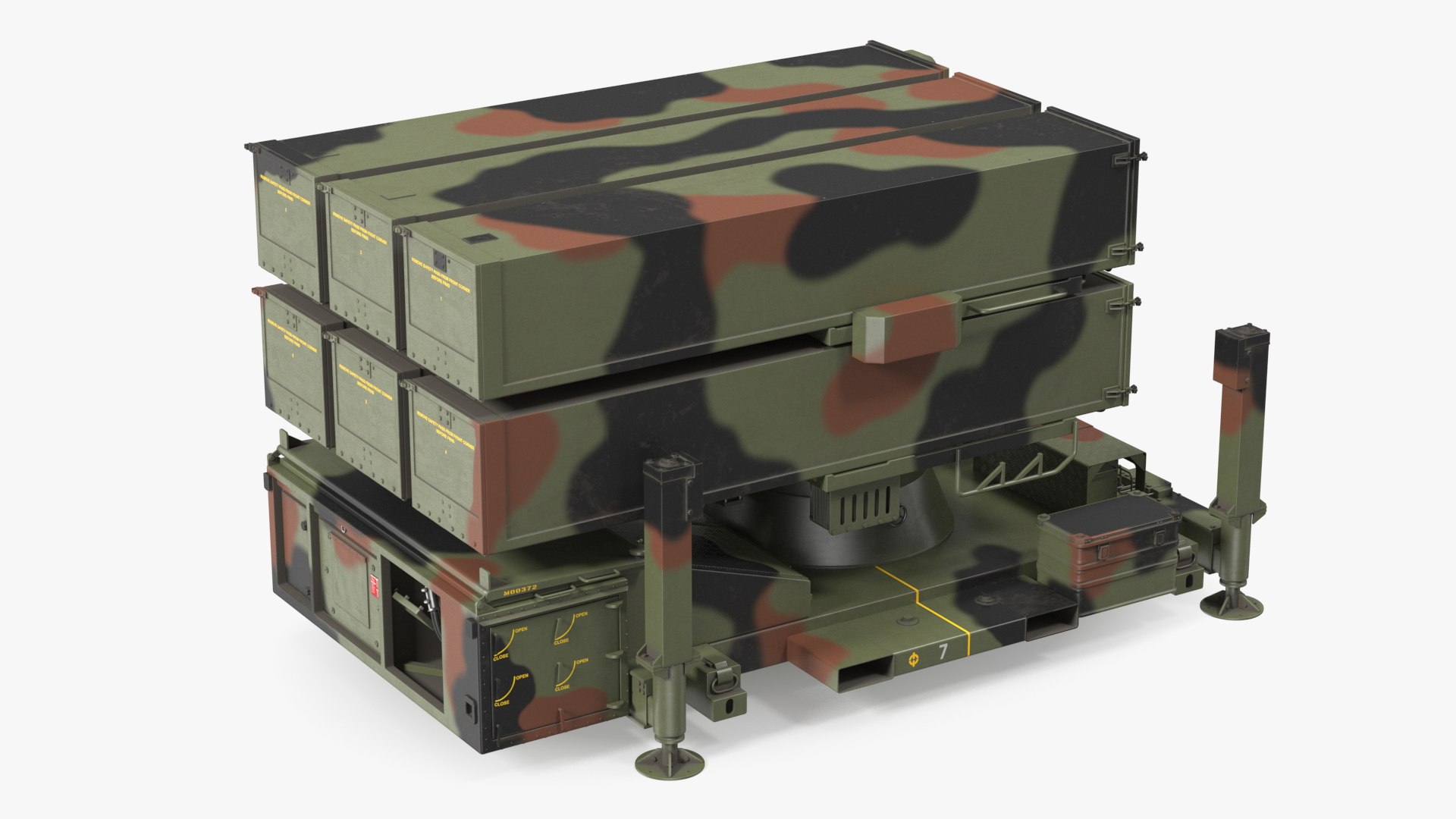 NASAMS Air Defense System Camouflage 3D model https://p.turbosquid.com/ts-thumb/GT/9DCgXe/rf/nasamsairdefensesystemcamouflage3dmodel009/jpg/1662797708/1920x1080/fit_q87/e545ffa3cd5a1187feb9ff58f39c6e11cce49022/nasamsairdefensesystemcamouflage3dmodel009.jpg