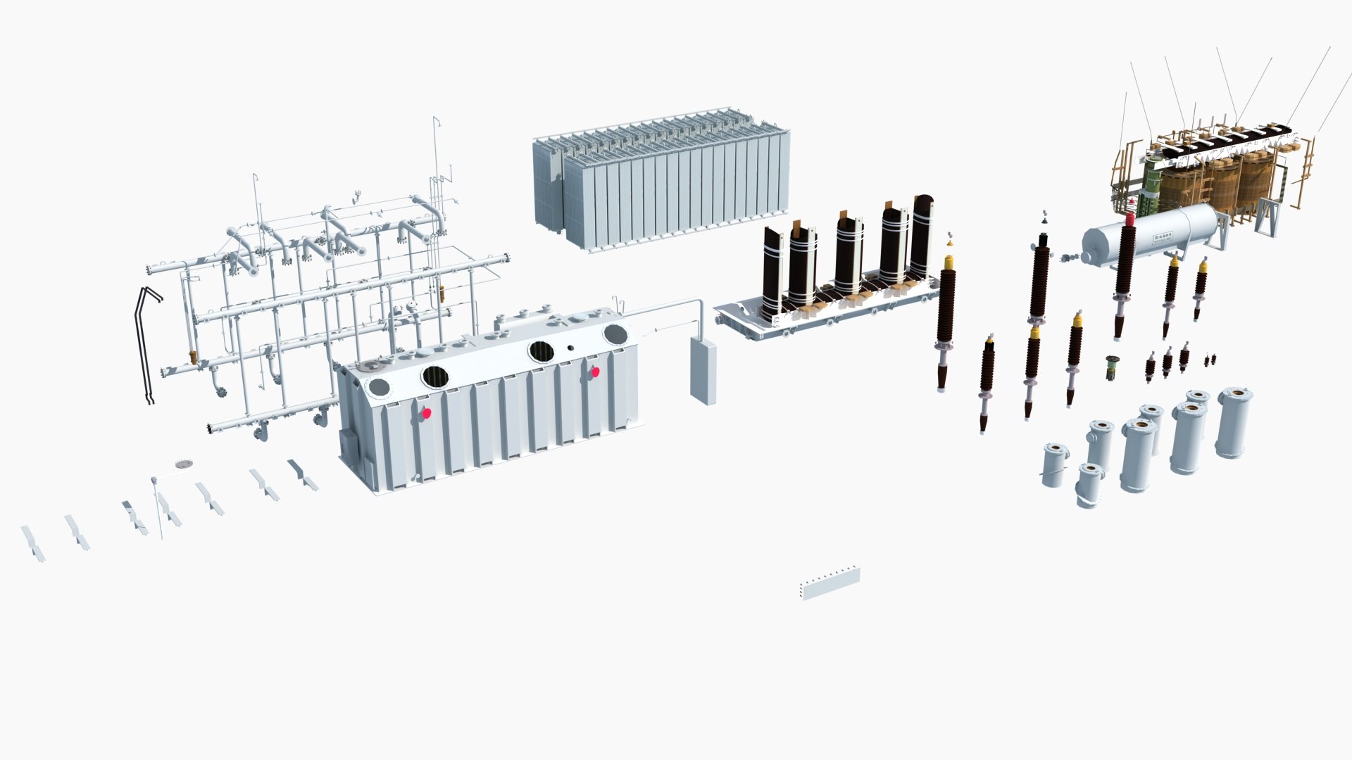 3D Immersed Power Transformer - TurboSquid 2392233