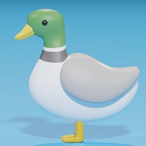 Cartoon Duck