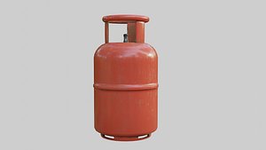 3D Gas Cylinder