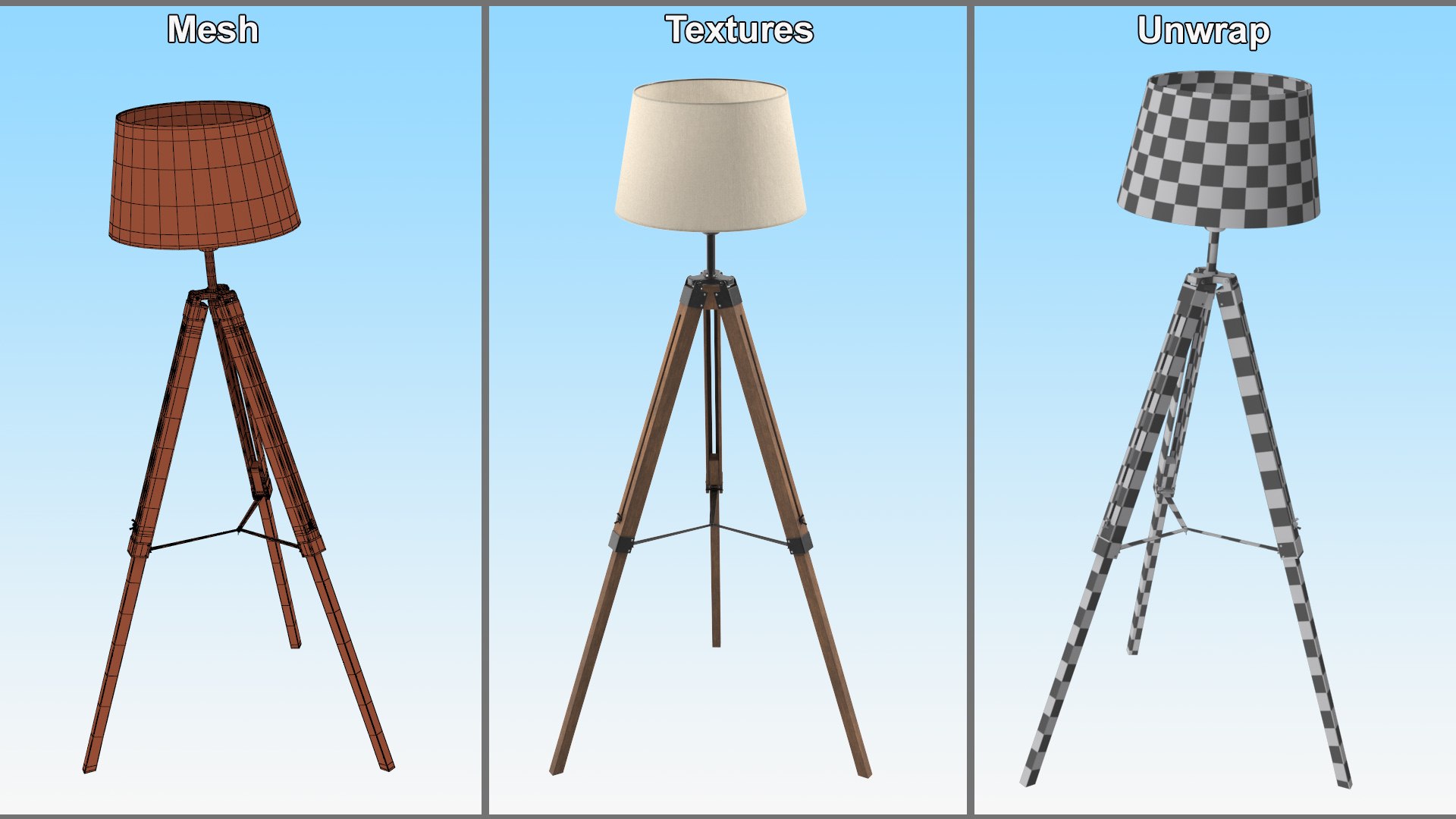 Tripod Floor Lamp 3D model https://p.turbosquid.com/ts-thumb/GT/HPko6a/UN/tripodfloorlampmb3dmodel012/jpg/1728985340/1920x1080/fit_q87/a96948cd5c9084f052264de66f945a140fb6d429/tripodfloorlampmb3dmodel012.jpg