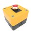 Industrial button yellow