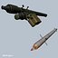 russian manpads 3D model