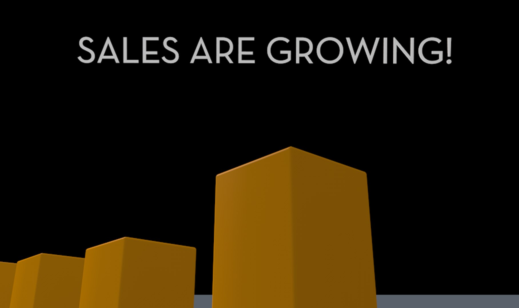 3d graph sales forecast model