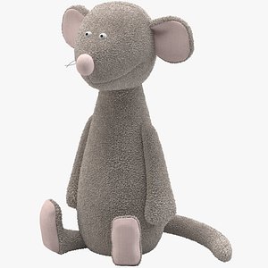 3D model toy kids mouse plushe