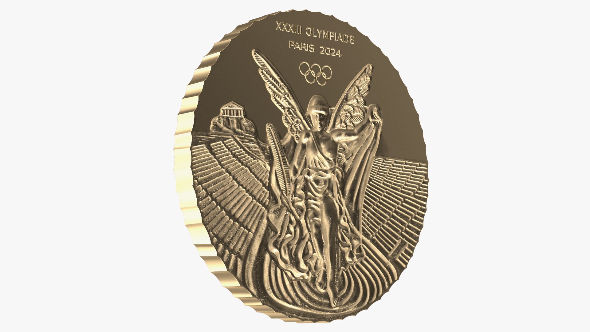 modelo 3d Olympic Gold Medal - TurboSquid 2003119