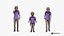 people: children 3D model