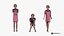 people: children 3D model