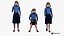 people: children 3D model