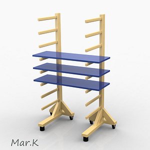 3d model carpenter stand