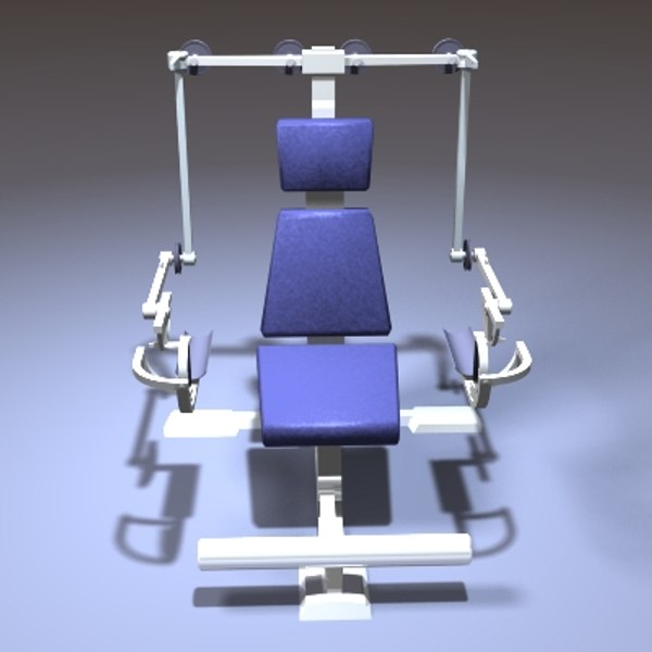 fitness machine 3d max