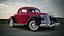 1936 フォード V8 クーペ レッドリグド