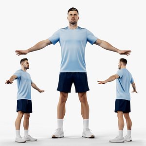 3D Tennis Player