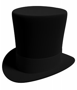 formal hat 3D