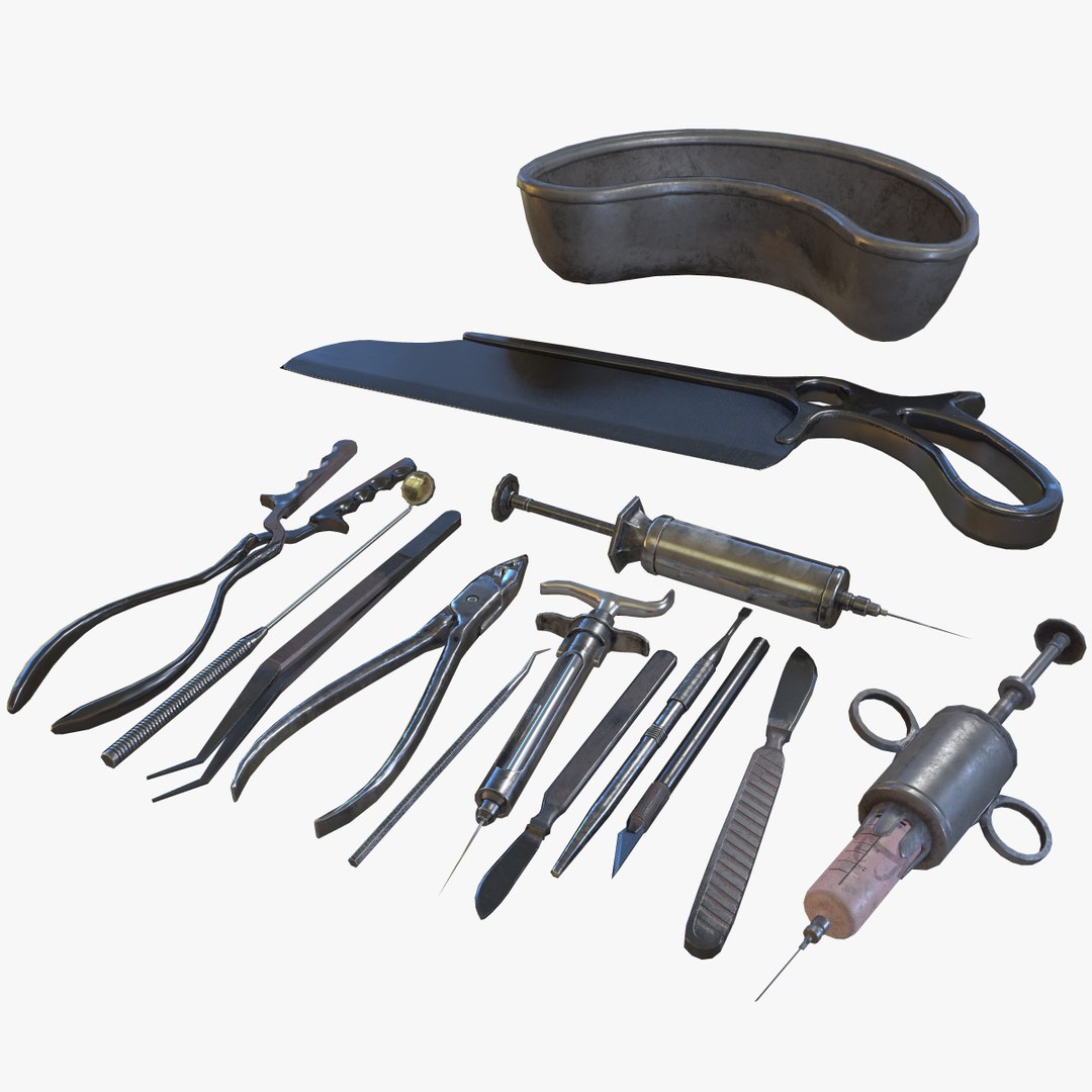 3D Medical Tools Model - TurboSquid 1390183