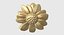 3D decorative flowers model