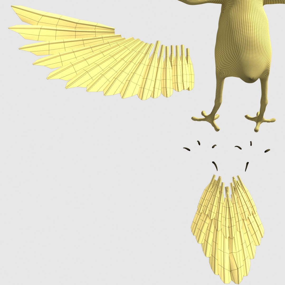 Raven Modeled 3D Model - TurboSquid 1438613