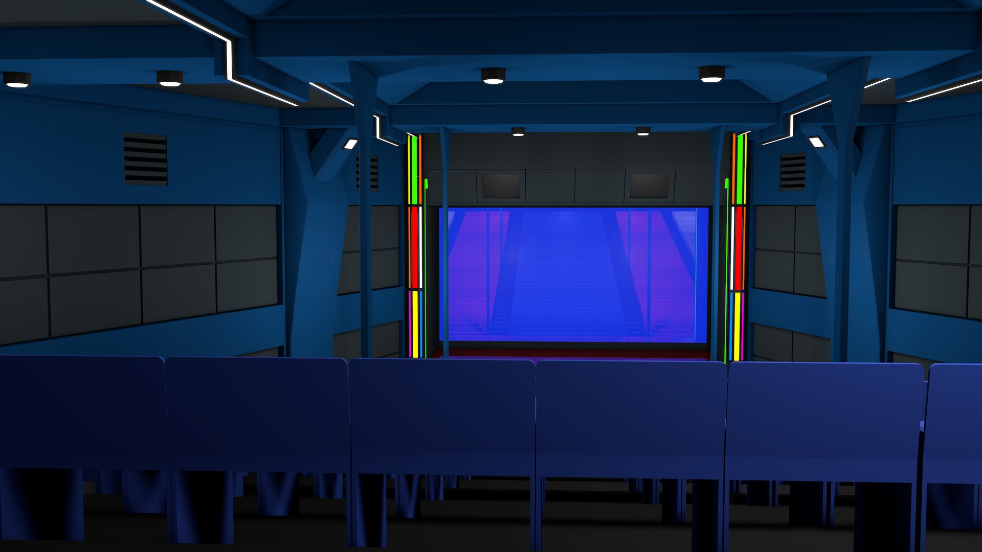 3D Model Concert Hall Theatre - TurboSquid 2315272