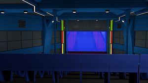 3D model Concert Hall Theatre