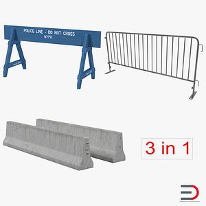 Road Barriers Collection