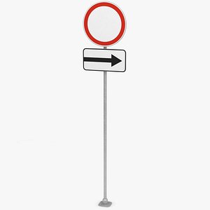 Round Traffic Sign 2