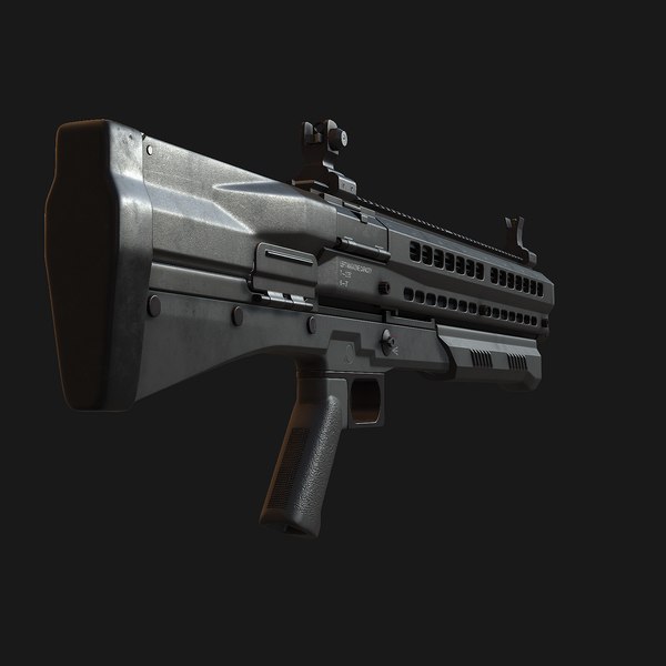 3d model shotgun utas uts-15