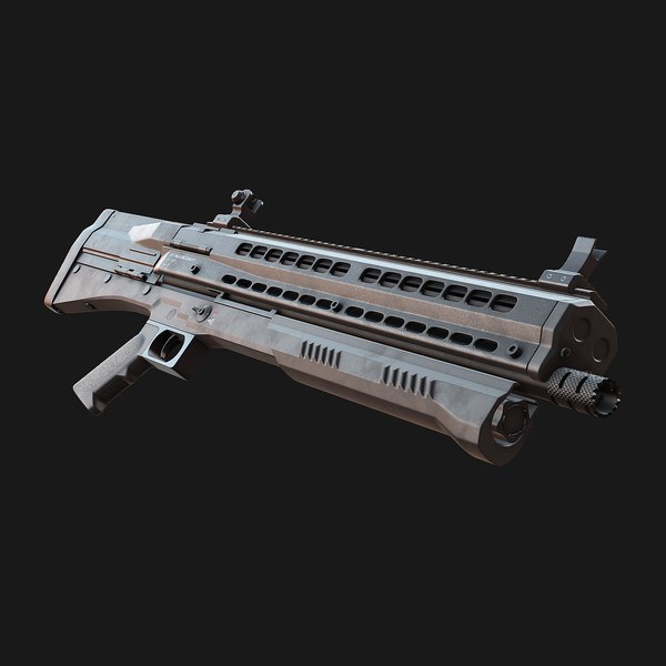 3d model shotgun utas uts-15