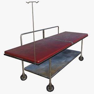 Stretcher w IV Bag model