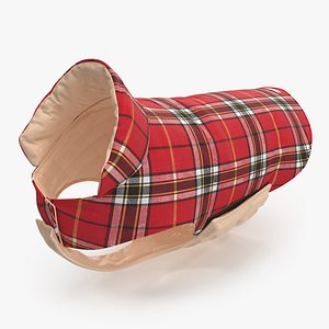 Dog Coat Red
