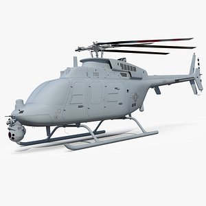 Northrop Grumman MQ-8C Fire Scout Unmanned Helicopter Folded Rotor