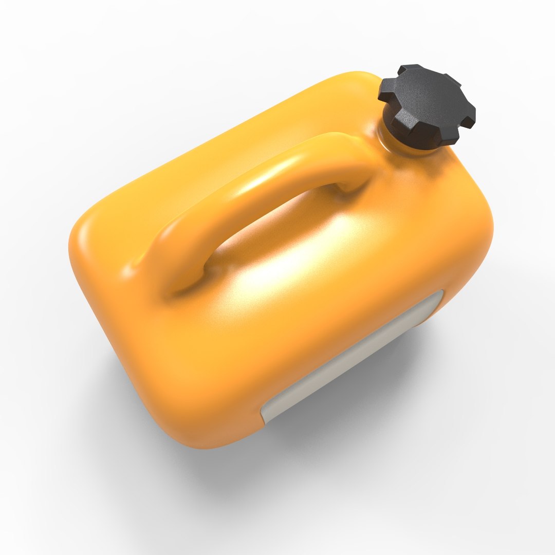 3d Graduated Gas Bottle Model