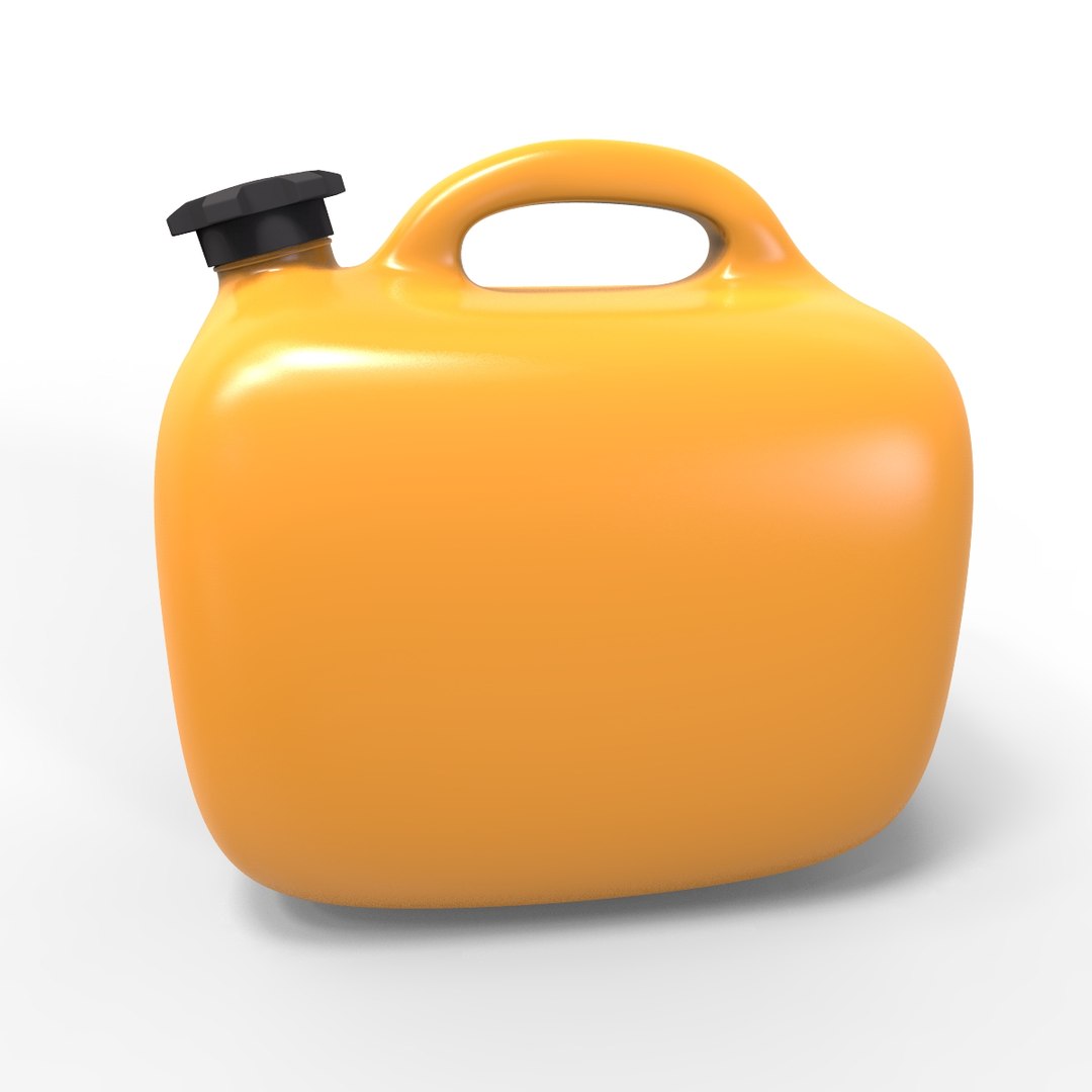 3d Graduated Gas Bottle Model