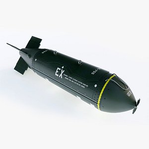 3d bl-755 cluster bomb model