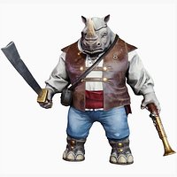 Stylized Umpani Pirate