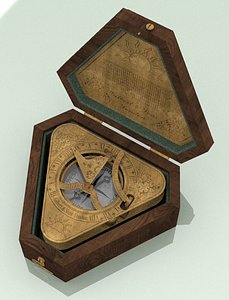 3D vintage gilbert sons triangular