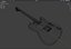 Chitarra elettrica low-poly TL