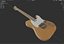 Chitarra elettrica low-poly TL