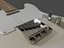 Chitarra elettrica low-poly TL