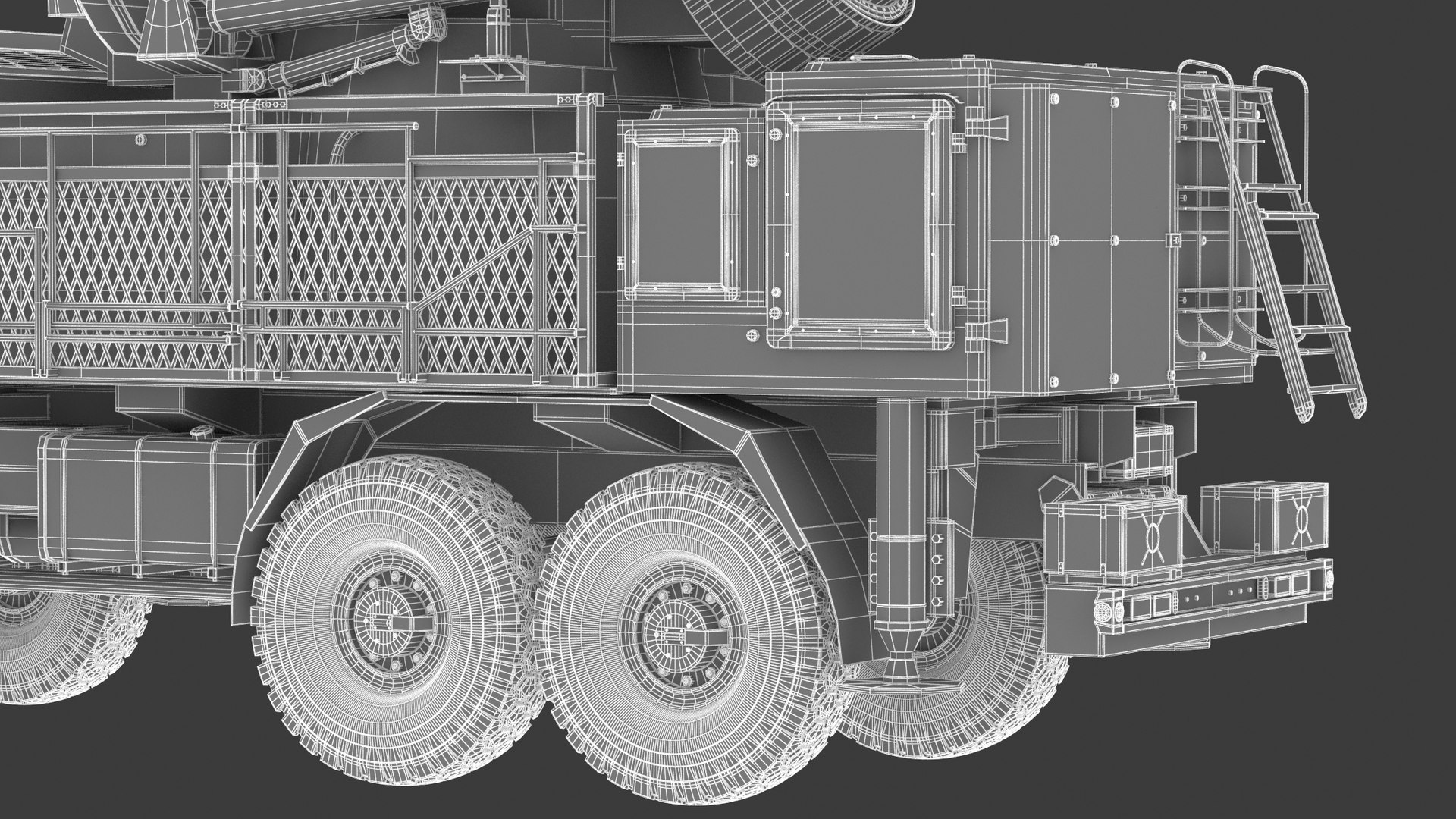 Sam Pantsir S1 Sa-22 3D Model - TurboSquid 1532428
