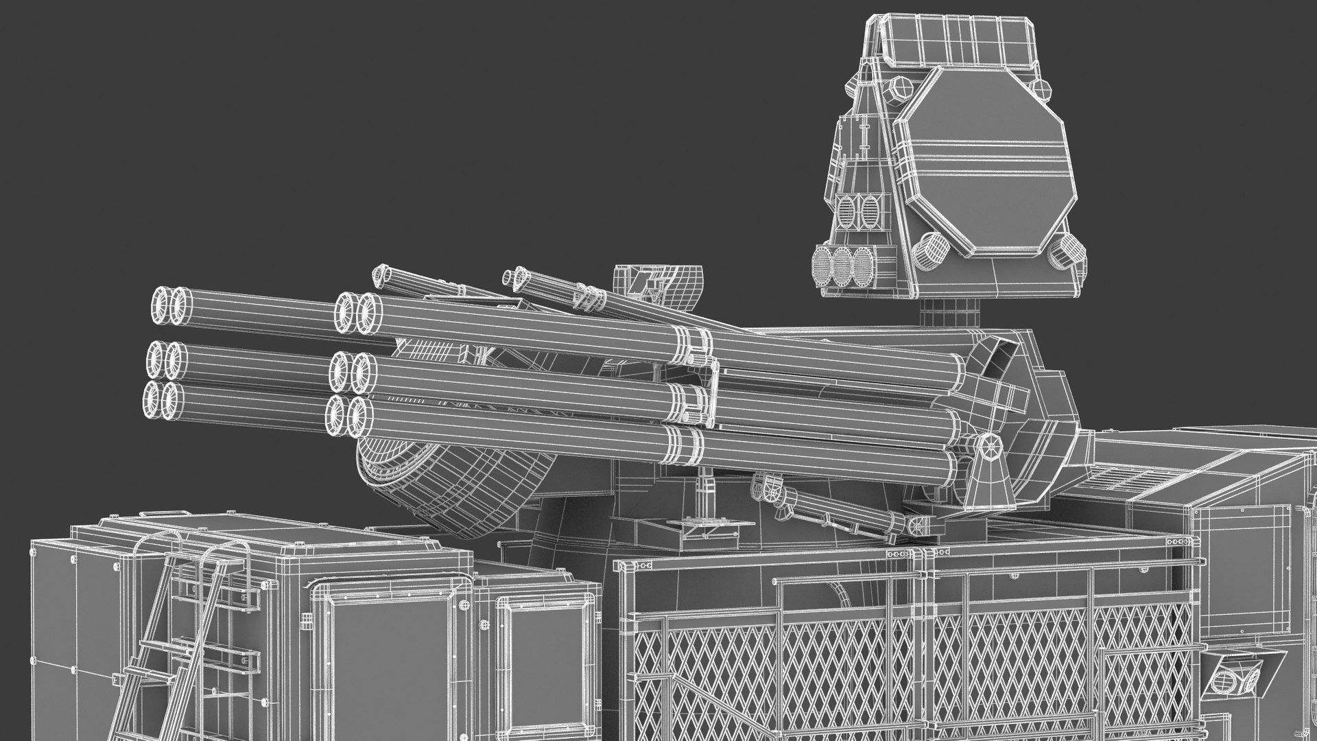 Sam Pantsir S1 Sa-22 3D Model - TurboSquid 1532428