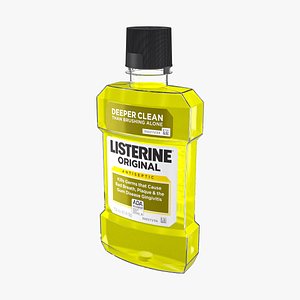 Listerine Original Mouthwash 250ml 3D model