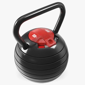 Adjustable Kettlebell 3D model